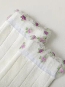 5雙印花襪子 - 彩色 - 查看 4