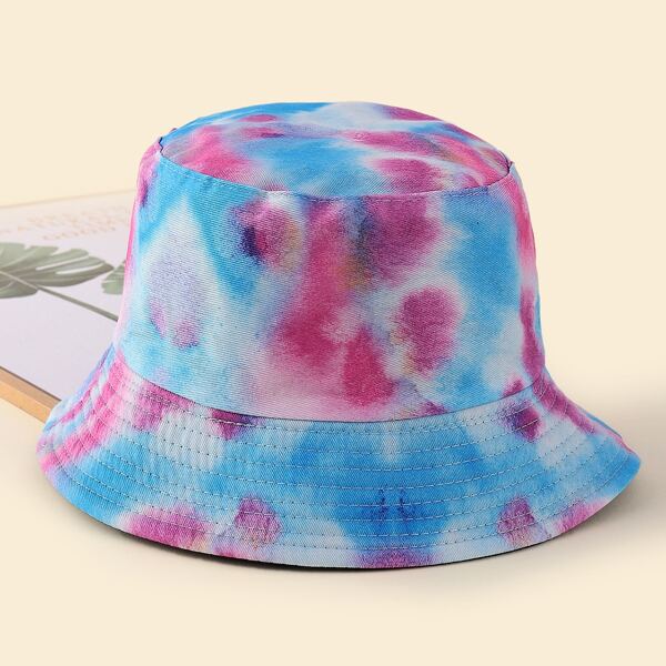 

Tie Dye Reversible Bucket Hat, Multicolor