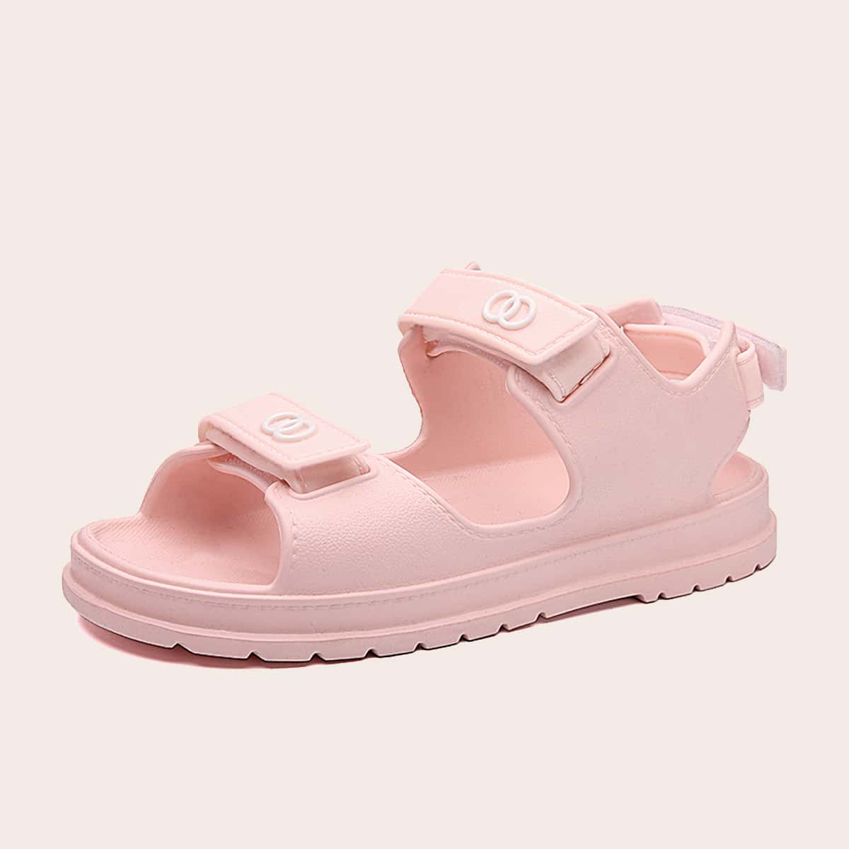 

Circle Decor Sport Sandals, Baby pink