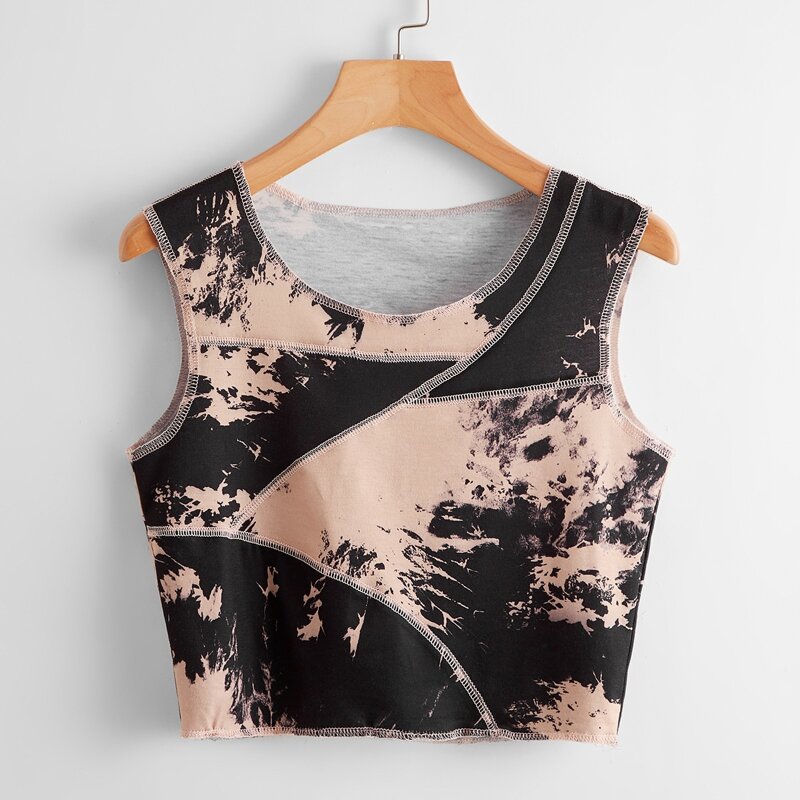 

Tie Dye Tank Top, Multicolor