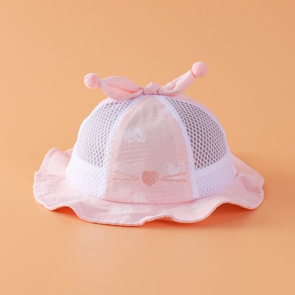

Baby Embroidery Detail Bucket Hat, Multicolor