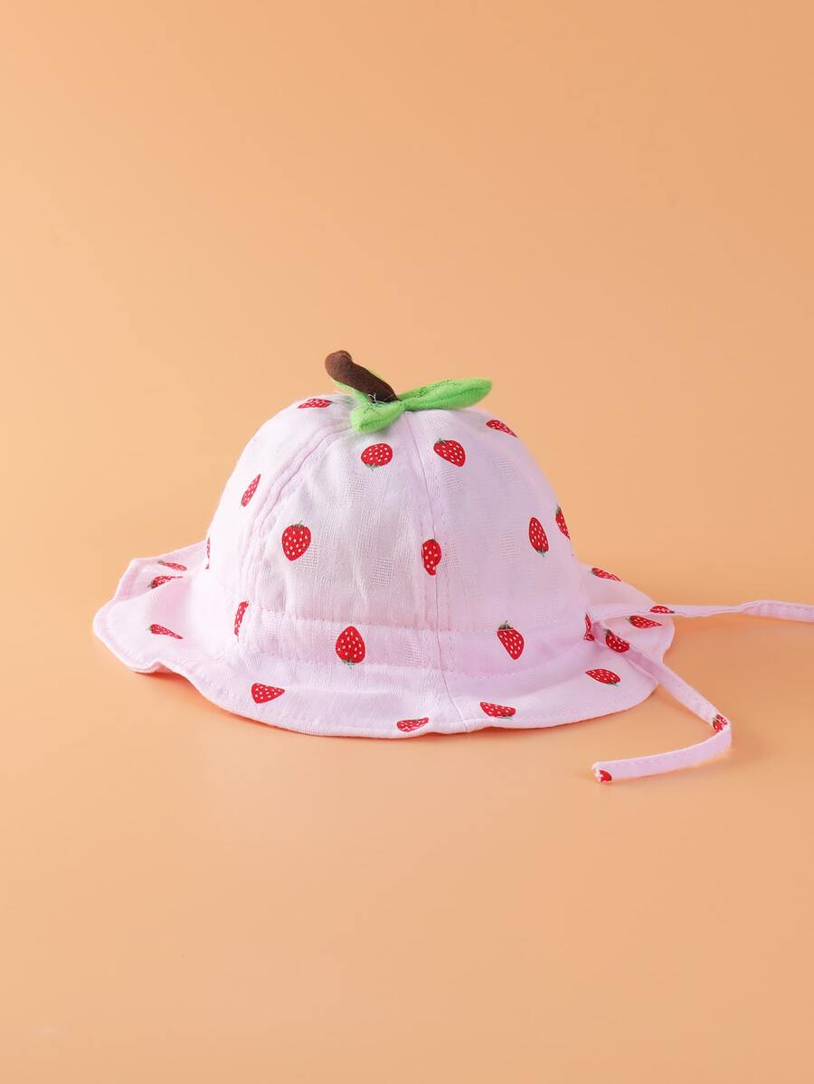 Sombrero cubo de bebé con estampado de fruta - Multicolor - Ver 1