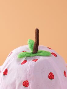 Sombrero cubo de bebé con estampado de fruta - Multicolor - Ver 2