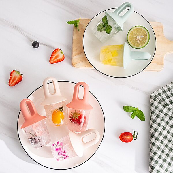 

1pc Random Color DIY Popsicle Mold, Multicolor