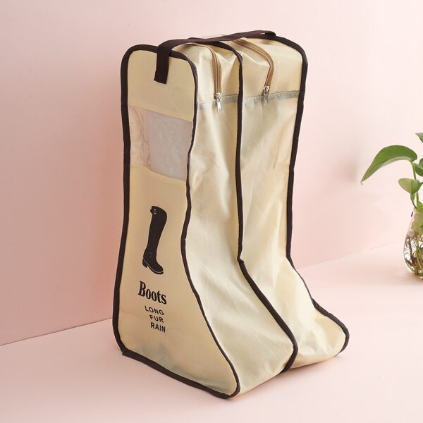 

1pc Boots Storage Bag, Khaki