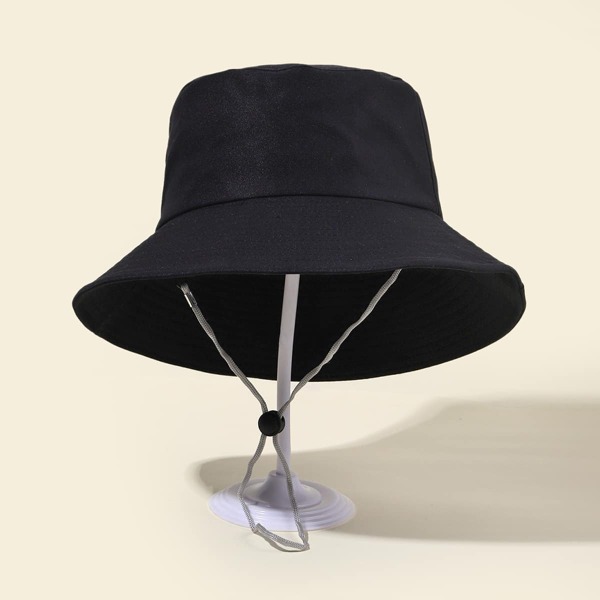 

Plain Bucket Hat, Black