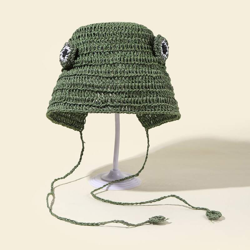 

Cartoon Design Hat, Green