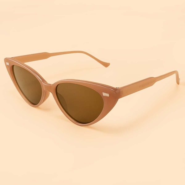 

Tinted Lens Cat Eye Sunglasses