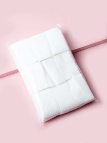 1 paquete Removedor de almohadillas de toallitas de uñas sin pelusa profesional blanco, removedor de esmalte de gel para arte de uñas, almohadillas de quitaesmalte de uñas, almohadillas de uñas para eliminación de esmalte, toallitas desechables para uñas - Blanco - Ver 1