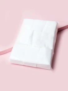 1 paquete Removedor de almohadillas de toallitas de uñas sin pelusa profesional blanco, removedor de esmalte de gel para arte de uñas, almohadillas de quitaesmalte de uñas, almohadillas de uñas para eliminación de esmalte, toallitas desechables para uñas - Blanco - Ver 4