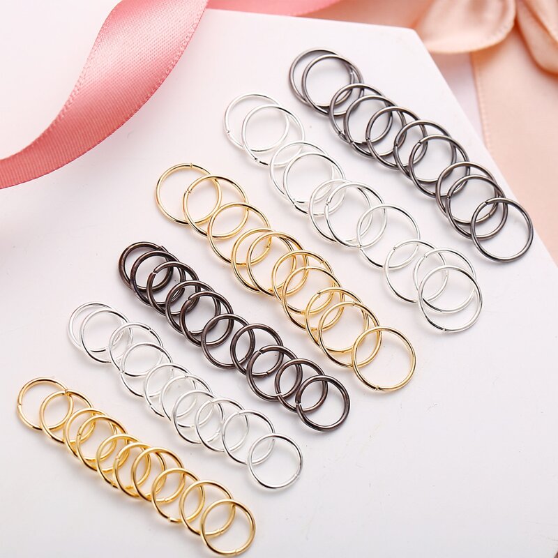 

60pcs Simple Nose Ring, Multicolor