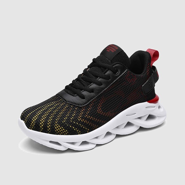 

Men Lace Up Front Sneakers, Black