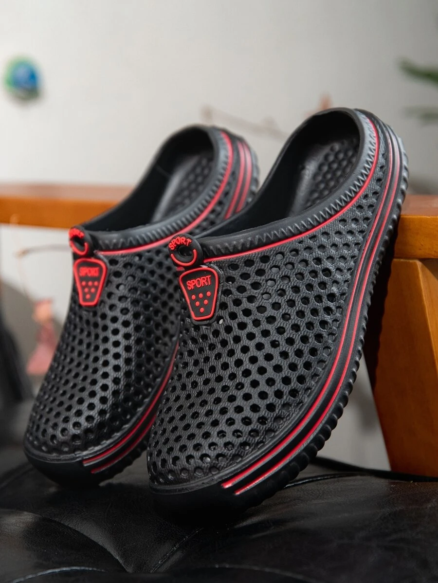 Contrast Trim Vented Clogs | SHEIN South Africa