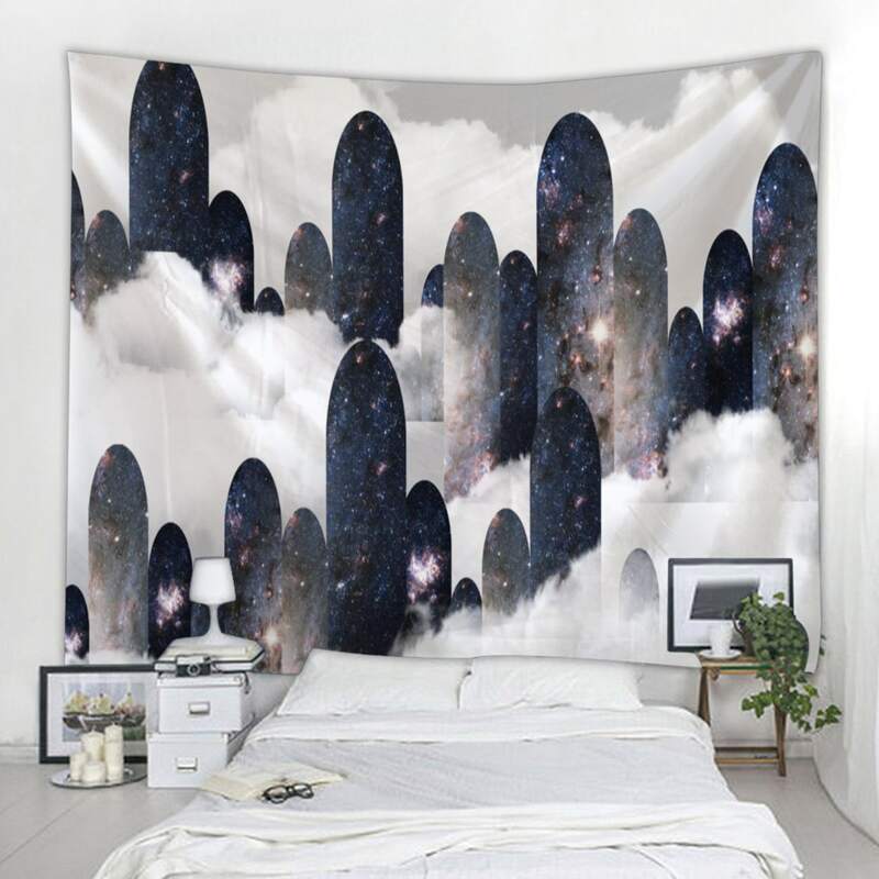 

Mountain Print Tapestry, Multicolor