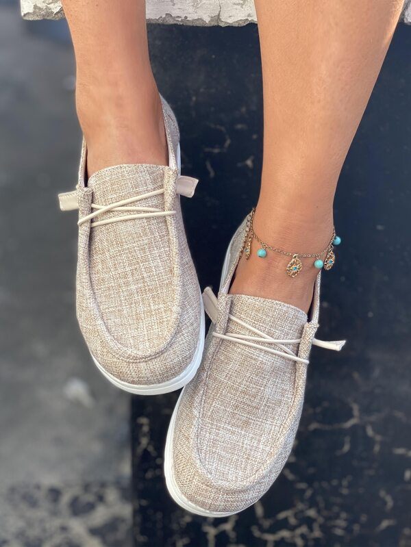 Chaussures de sport minimalistes de couleur unie apricot à la mode pour femmes en automne/hiver, avec lacets, baskets pour femmes