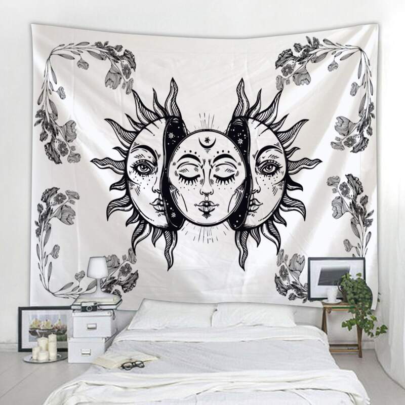 

Sun Graphic Tapestry, Multicolor