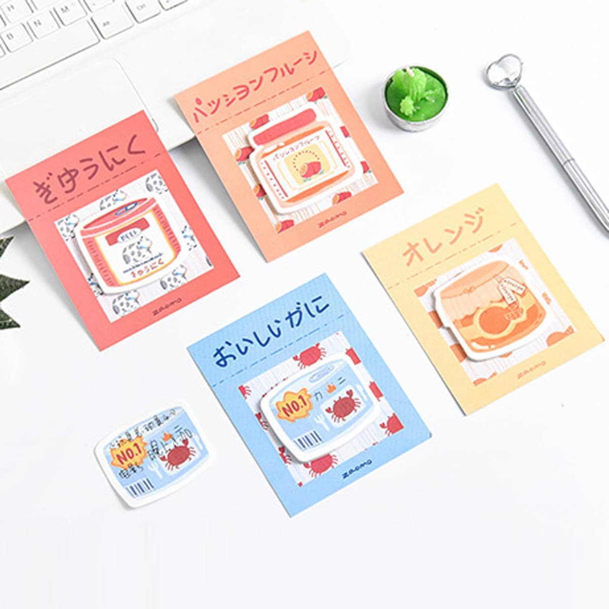 

1pc Random Cartoon Sticky Note, Multicolor