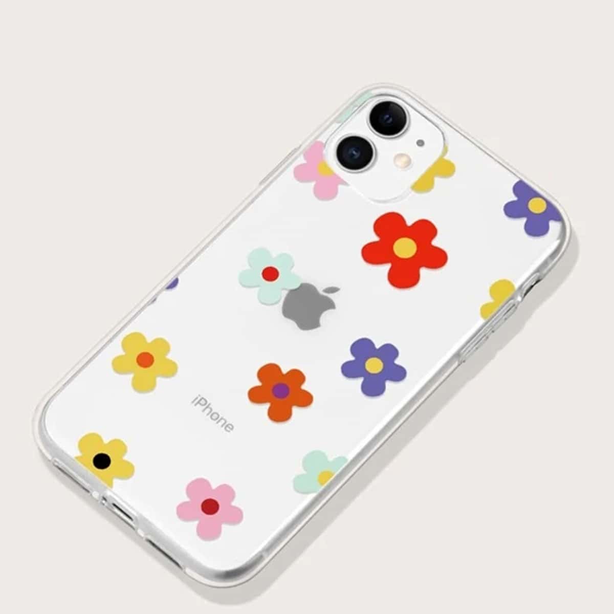 

Floral Clear Phone Case