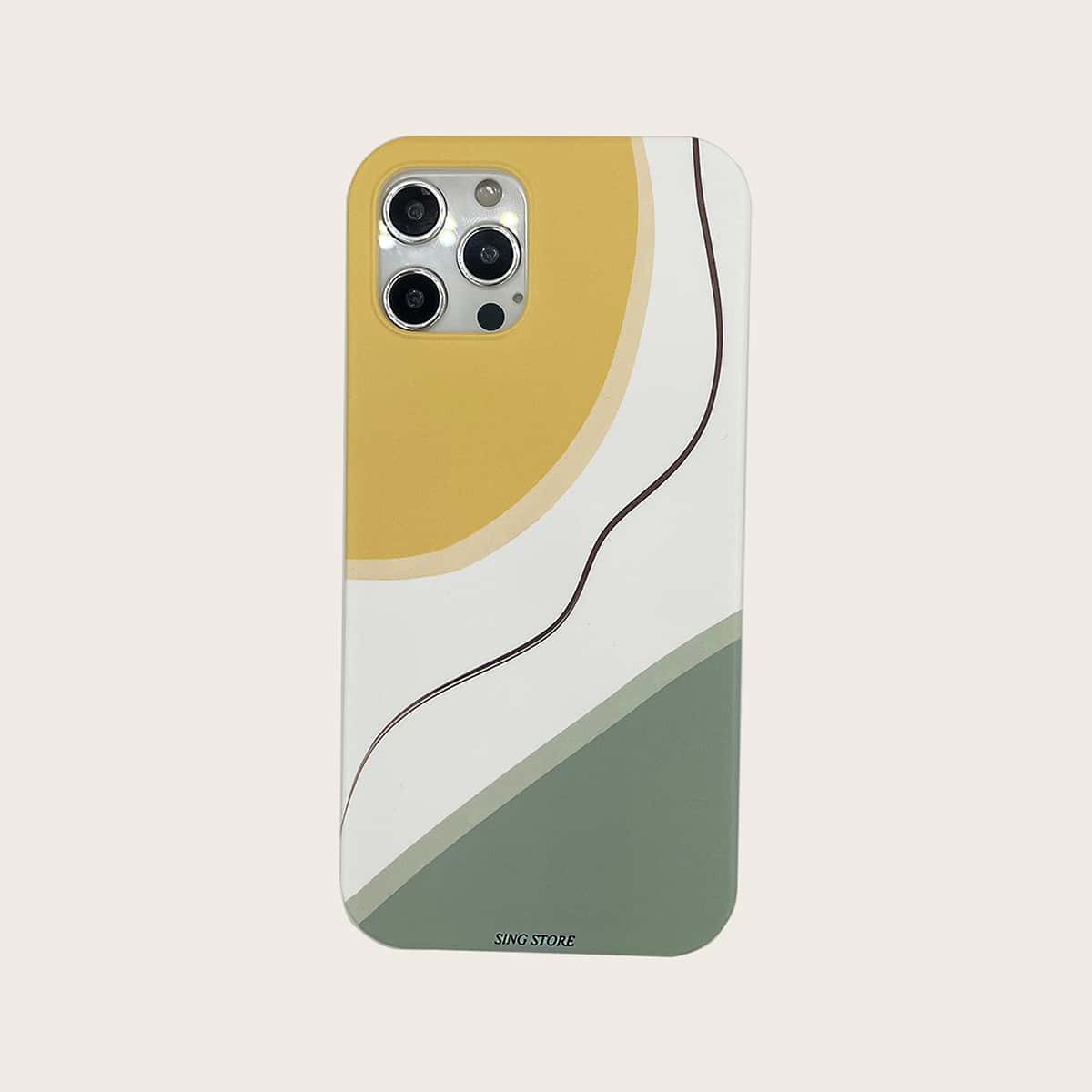 

Graphic Pattern Phone Case, Multicolor
