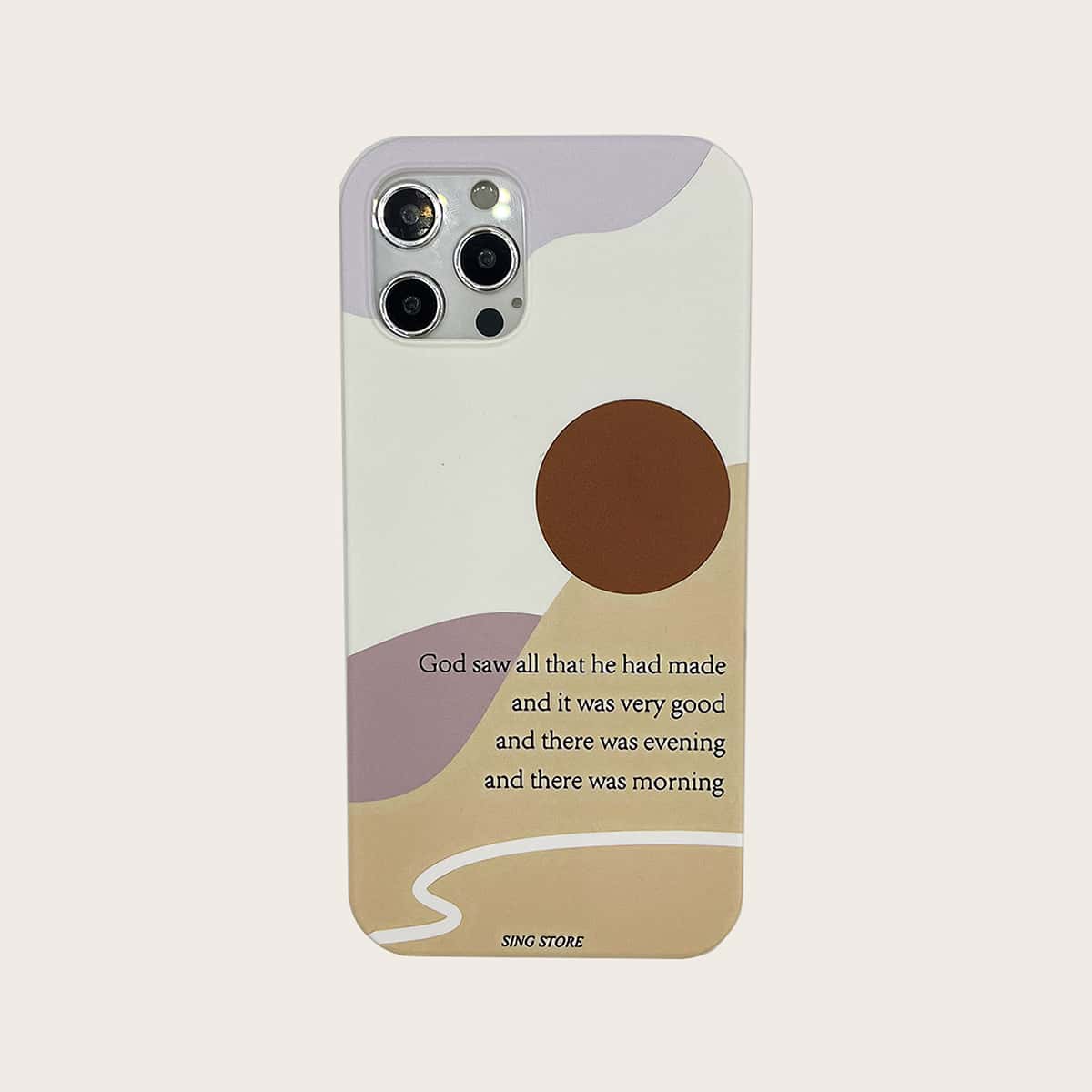 

Graphic Pattern Phone Case, Multicolor