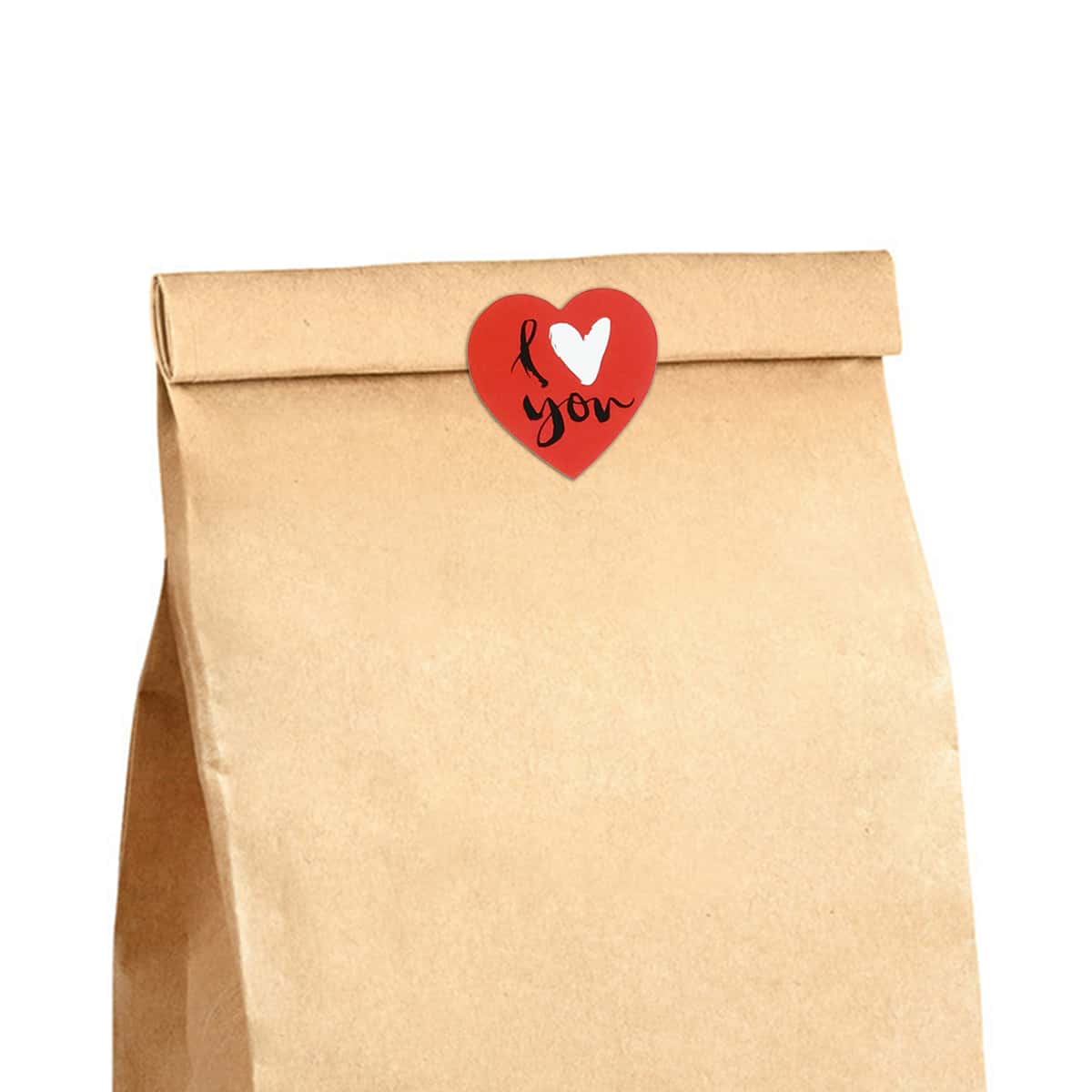 

500pcs Heart Pattern Sticker, Multicolor