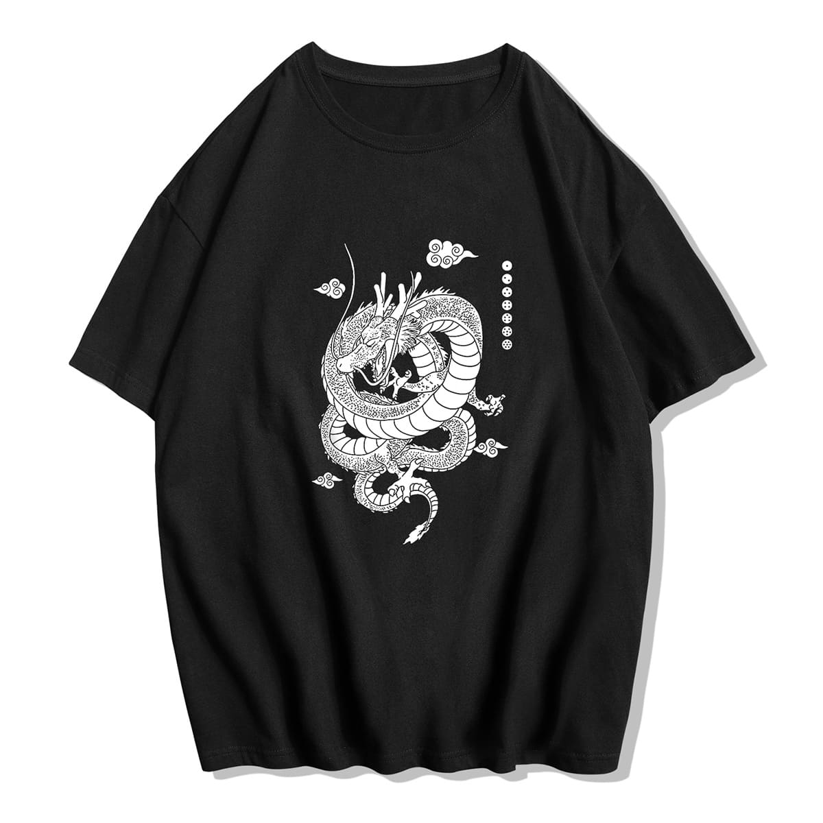 

Guys Chinese Dragon Graphic Tee, Black