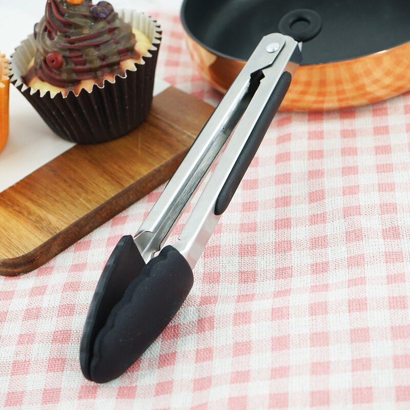 

1pc 7 Inch Food Clip, Black