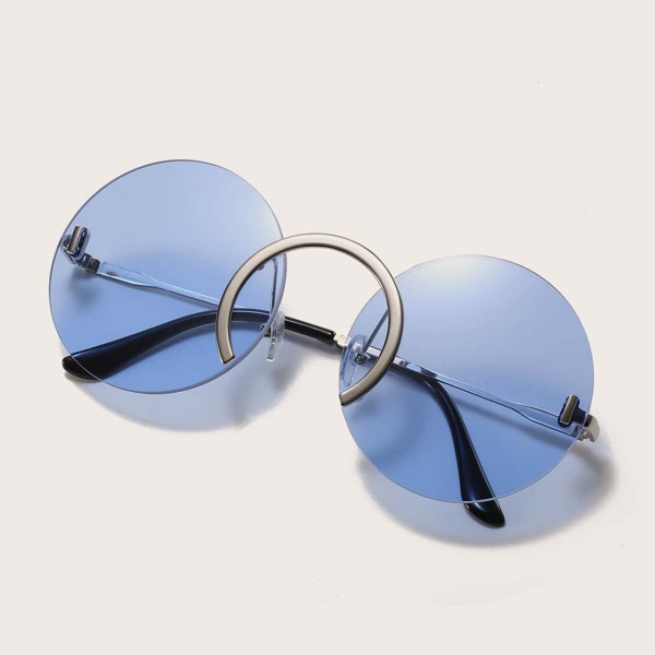

Round Rimless Sunglasses