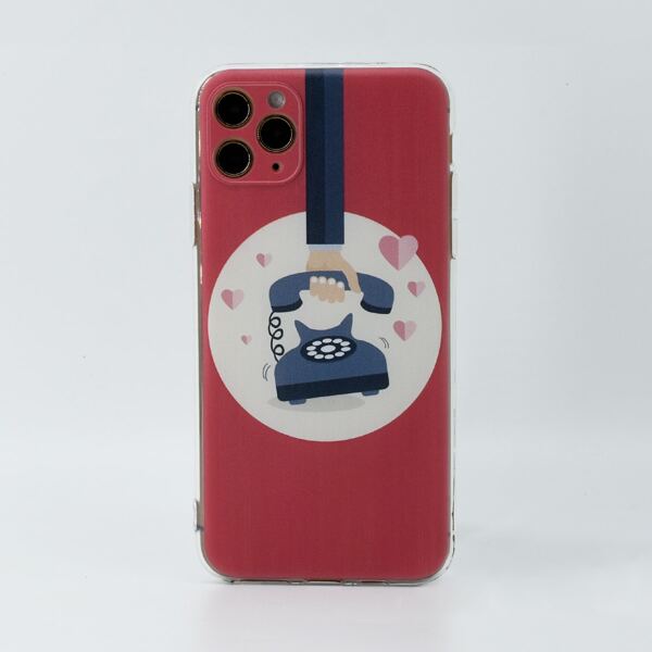 

Cartoon Telephone Phone Case, Multicolor