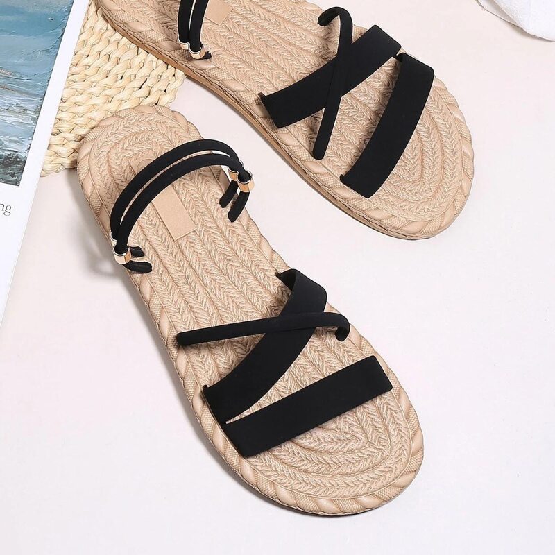 

Two Way Wear Sandals, Black