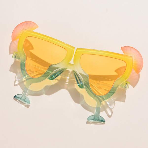 

Wine Glass Design Frame Sunglasses