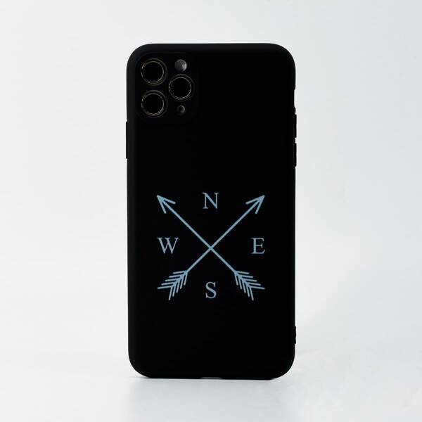 

Arrow Pattern Phone Case, Black