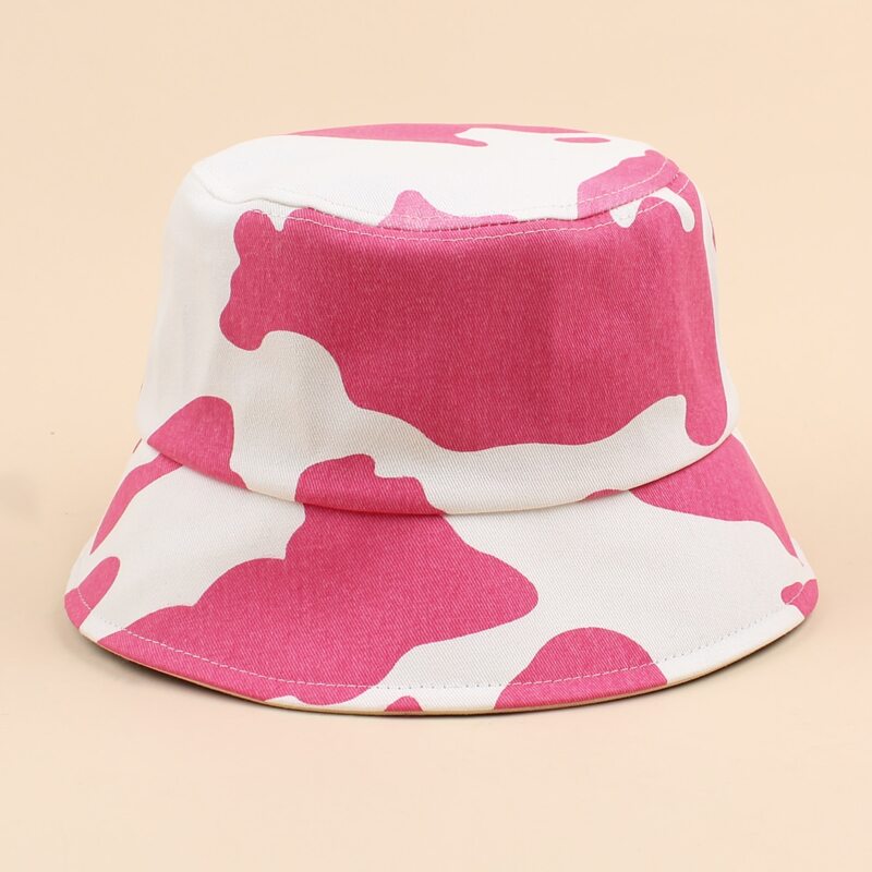 

Cow Print Bucket Hat, Multicolor