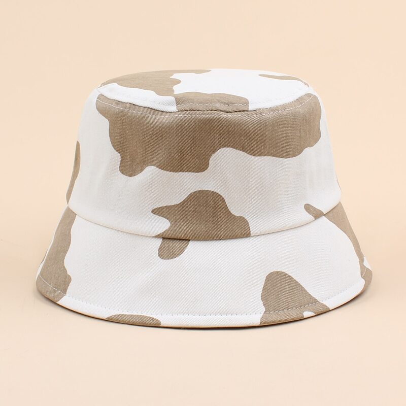 

Cow Print Bucket Hat, Multicolor