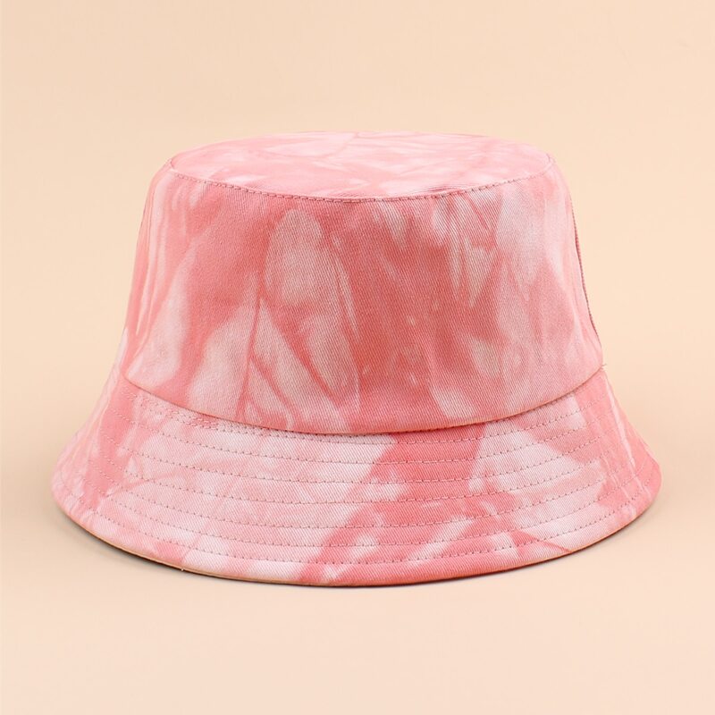

Tie Dye Reversible Bucket Hat, Watermelon pink