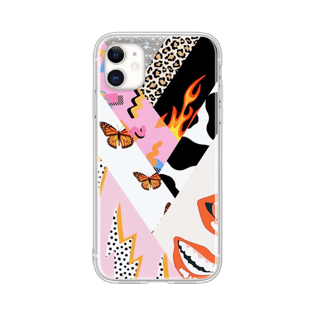 

Picture Stitching Phone Case, Multicolor