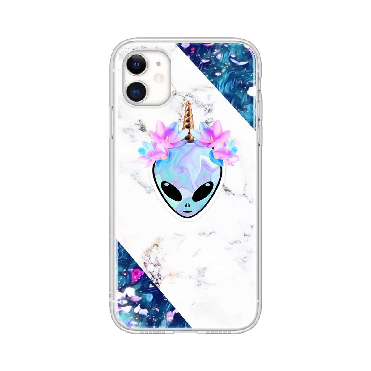 

Alien Print Phone Case, Multicolor