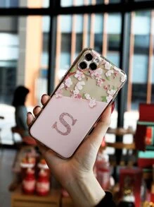 Funda de móvil transparente con estampado de letra - Multicolor - Ver 3