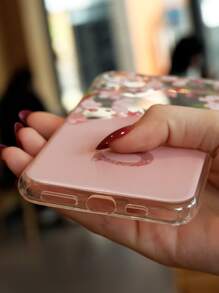 Funda de móvil transparente con estampado de letra - Multicolor - Ver 5