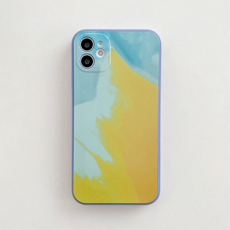 

Gradient Watercolor Pattern Phone Case, Multicolor