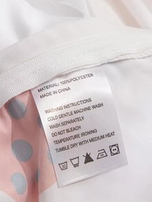 Cartoon Ladybug Print Kids Duvet Cover Set Without Filler - Multicolor - View 4