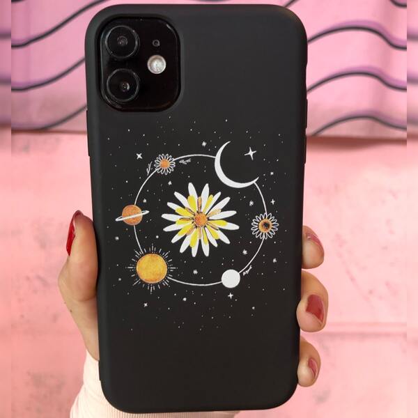 

Planet Pattern Phone Case, Multicolor