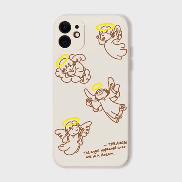 

Cartoon Angel Phone Case, Multicolor