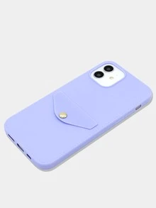 Simple Wallet Phone Case - Purple - View 2