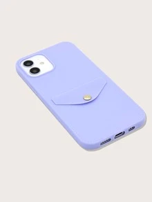 Simple Wallet Phone Case - Purple - View 3