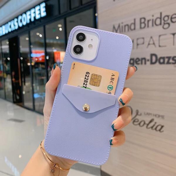 

Simple Wallet Phone Case, Purple