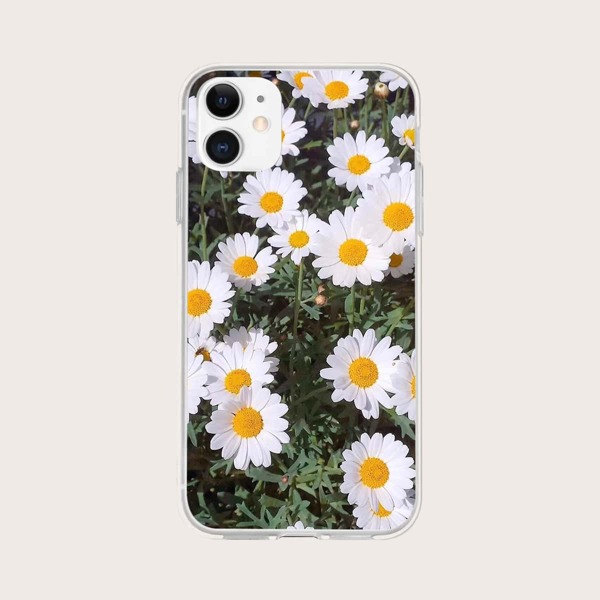 

Daisy Pattern Phone Case, Multicolor