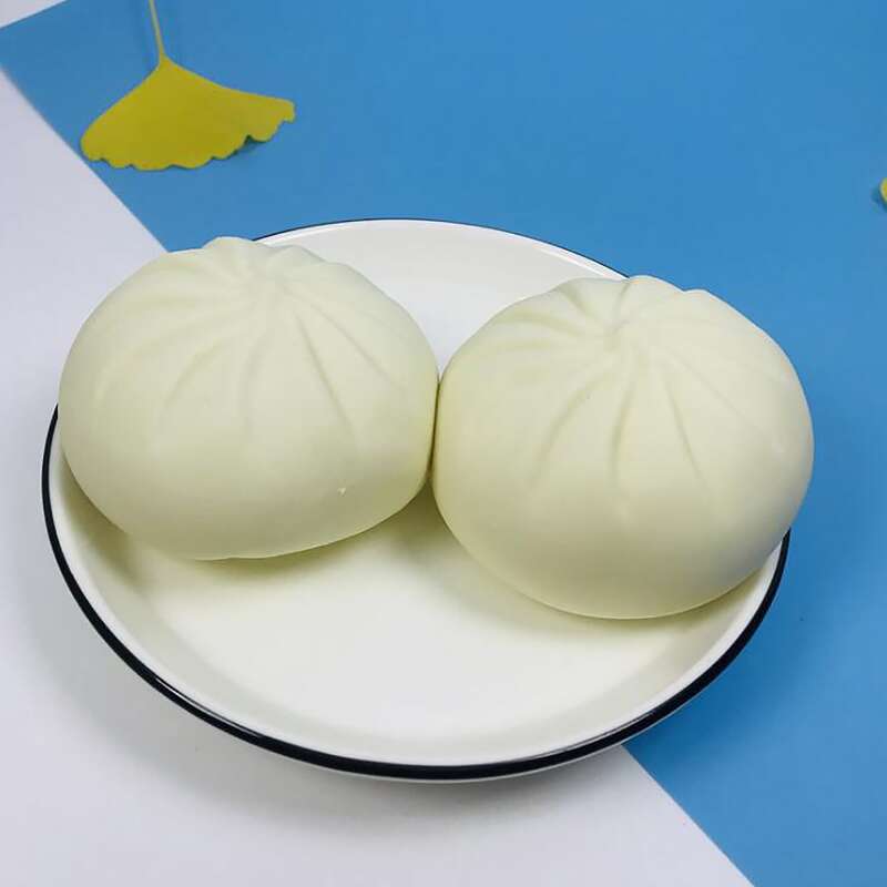 

1pc Simulation Chinese Steamed Bun, White
