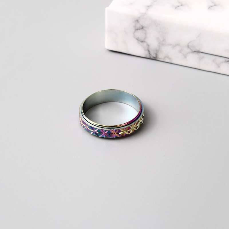 

Guys Simple Ring, Multicolor