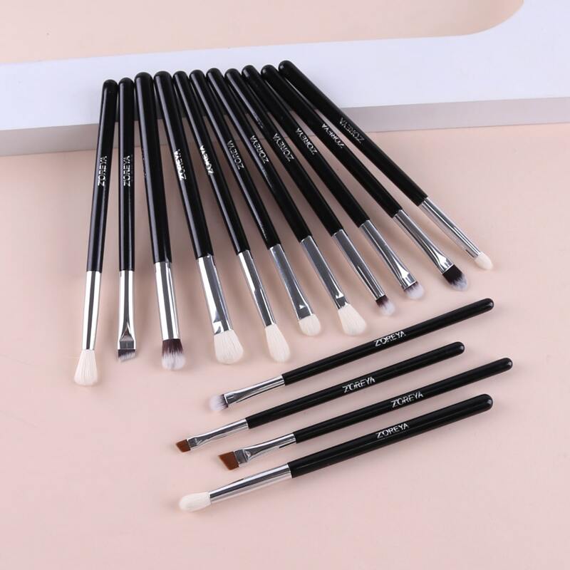 

15pcs Makeup Brush Set, Black